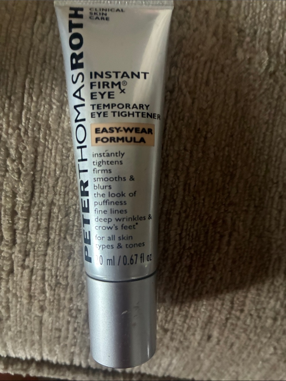 Peter Thomas Roth Silver Instant FirmX Eye Tightener Tube